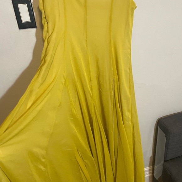 Zara Yellow Maxi Dress - Picture 3 of 7